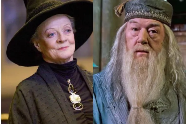 Maggie Smith and Michael Gambon 