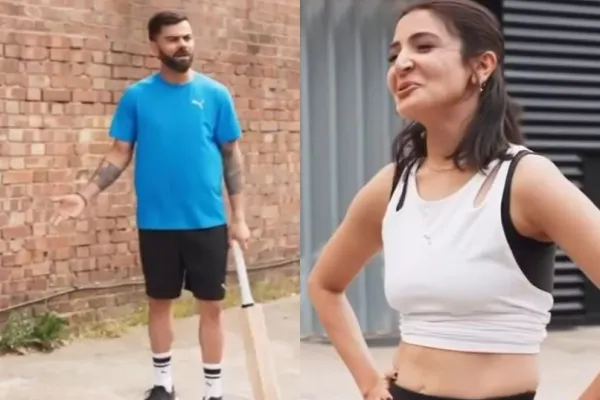 Virat Kohli and Anushka Sharma 