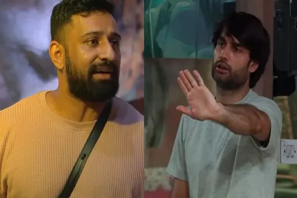 Rajat Dalal and Vivian D'Sena 