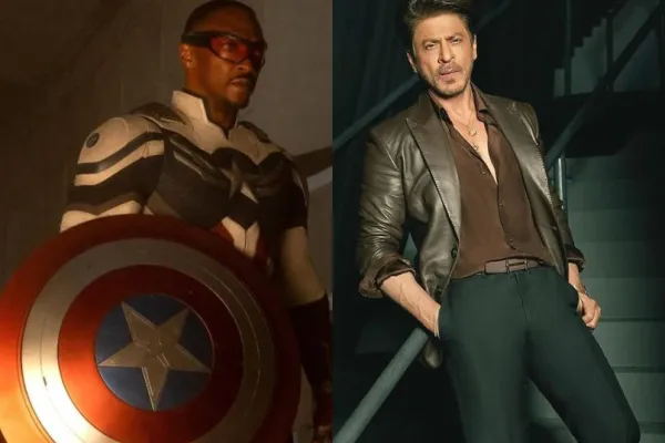 Anthony Mackie and Shah Rukh Khan 